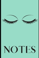 Notes: College Lined Journal With Eyelashes: This is a fun eyelash notebook you can use for school, journaling, gratitude lists, home, office, school, and more. 169264856X Book Cover