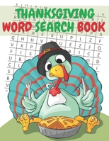 Thanksgiving Word Search Book: Fun Interactive Book Gift for Kids and Adults B08N37KBTJ Book Cover