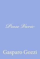 Prose Varie 1479324035 Book Cover