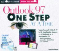 Outlook 97 One Step at a Time 076453128X Book Cover