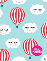 Meal Planner: Simple Year 365 Daily - 52 Week Calendar Meal Planner Daily Weekly and Monthly For Track & Plan Your Meals Food Planning | Large 8.5 x 11 Inch | 110 Pages - Product # 222009 1710804890 Book Cover