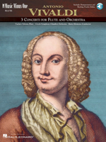 Music Minus One Flute or Alto Recorder: Vivaldi Concerti in D major (RV427); F major (RV434); G major (RV438) (Book & CD) 1596152907 Book Cover