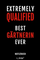 Notizbuch f�r G�rtner / G�rtnerin: Originelle Geschenk-Idee [120 Seiten liniertes blanko Papier] 1691106178 Book Cover