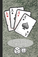 Game Scores Notebook: Blank Composition Notebook To Record Your Game Scores to Keep a Journal of Game Night 1674420242 Book Cover