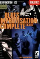 Blues Improvisation Complete: C Bass 063401532X Book Cover