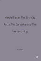 Harold Pinter, The Birthday Party, The Caretaker, The Homecoming: A Casebook 0333352718 Book Cover