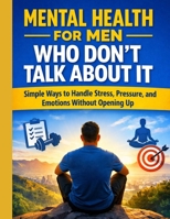 Mental Health for Men Who Don’t Talk About It: Simple Ways to Handle Stress, Pressure, and Emotions Without Opening Up (Calm Mind Self Care Series) B0GW3JL7PV Book Cover