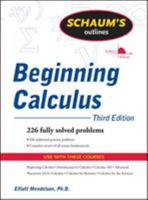 Schaum's Outline of Beginning Calculus (Schaum's Outlines) 0070417334 Book Cover