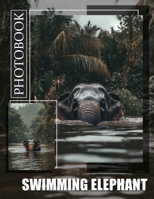 Swimming Elephant Photo Book: Captivating Images Showcasing Elephants Enjoying Water Fun Through Stunning Visuals B0DQ488W2J Book Cover
