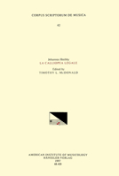 CSM 42 Johannes Hothby, La Calliopea Legale, Edited by Timothy McDonald: Volume 42 1595514848 Book Cover