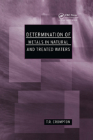 Determination of Metals in Natural and Treated Water 0367871580 Book Cover