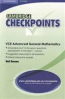 Cambridge Checkpoints Vce Advanced General Maths Units 1 and 2 0521711045 Book Cover