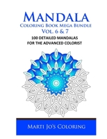 Mandala Coloring Book Mega Bundle Vol. 6 & 7: 100 Detailed Mandala Patterns 1501080199 Book Cover