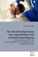 Der Berufswahlprozess von Jugendlichen mit Lernbeeinträchtigung 3639267117 Book Cover