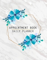 Appointment Book Daily Planner: 2020 Appointment Book Schedule Notebook Client Data Organizer Log Book for Nail Salons, Spas, Hair Stylist, Beauty & Massage Businesses with Times Daily and Hourly Spac 1707732663 Book Cover