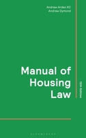 Manual of Housing Law 1526528274 Book Cover