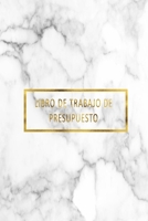Libro de trabajo de presupuesto: Planificador de presupuesto mensual y semanal Rastreador de gastos Organizador de facturas Cuaderno diario ideal para regalar (Spanish Edition) 1700499947 Book Cover