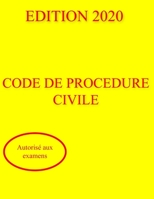 Code de procédure civile 2020 (French Edition) B086PTDJW2 Book Cover