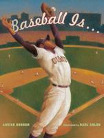 Baseball Is . . .: with audio recording 141695502X Book Cover