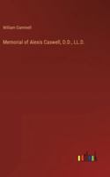Memorial of Alexis Caswell, D.D., LL.D. 3368636960 Book Cover