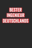 Bester Ingenieur Deutschlands: Notebook Notizbuch Punktraster Dotgrid Gepunktet 120 Seiten Din A5 I Schulheft I Skizzenbuch I Tagebuch I Ideenbuch I Bester Ingenieur I Beruf 1678442720 Book Cover