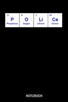Police: A5 Notizbuch Demi Raster / Karo / Kariert 120 Seiten für Polizisten (German Edition) 1710512555 Book Cover