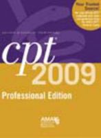 CPT 2009 Professional Edition (Current Procedural Terminology, Professional Ed. 1603590641 Book Cover