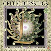 Celtic Blessings 2020 Wall Calendar: Illuminations by Michael Green 1631365150 Book Cover