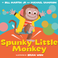 Spunky Little Monkey 0545776430 Book Cover