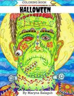 Halloween coloring book 1539585514 Book Cover