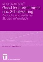 Geschlechterdifferenz und Schulleistung 353115480X Book Cover