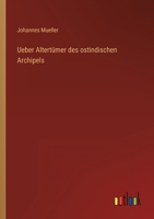 Ueber Altertümer des ostindischen Archipels 3368485482 Book Cover