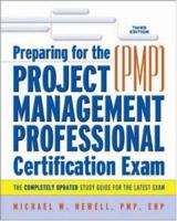 Preparing for the Project Management Professional (PMP) Certification Exam 0814408591 Book Cover