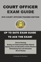 NYS Court Officer-Trainee Exam Guide 1096644894 Book Cover