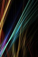 Dotted Journal 6 X 9: Light Ray Lines Colorful Abstract Grid Dot Notebook 202 Pages 1973746883 Book Cover