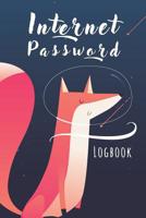 Internet Password Logbook: Cute Fox Cover, the Personal Internet Address, Keep Track of Usernames, Passwords, Web Addresses 6 X 9 1091331510 Book Cover
