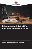 Résumé administratif et mesures conservatoires 6206310531 Book Cover
