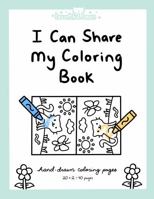 I Can Share My Coloring Book B0DVRH21D7 Book Cover