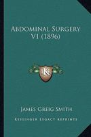 Abdominal Surgery V1 1164557874 Book Cover