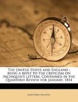 The United States and England (Classic Reprint) 1275774253 Book Cover