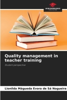 Quality management in teacher training 6209405924 Book Cover