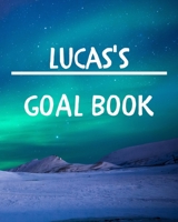 Lucas's Goal Book: New Year Planner Goal Journal Gift for Lucas / Notebook / Diary / Unique Greeting Card Alternative 1677116447 Book Cover