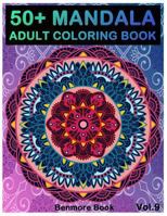 50+ Mandala: Adult Coloring Book 50 Mandala Images Stress Management Coloring Book For Relaxation, Meditation, Happiness and Relief & Art Color Therapy 1720671559 Book Cover