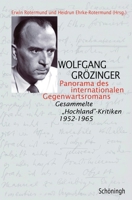 Panorama Des Internationalen Gegenwartsromans: Gesammelte Hochland-Kritiken 1952-1965 3506701169 Book Cover