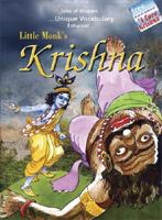 Little Monk's Krishna [With Stickers] 8183280617 Book Cover