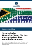 Strategische Umweltprüfung für das Einzugsgebiet des Mkhondeni-Baches (German Edition) 6209684580 Book Cover