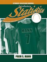 Introductory Statistics, Student Solutions Manual 0471755311 Book Cover