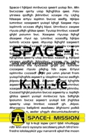 SPACE-i: una storia veramente scritta male (K.N.I.-fe) (Italian Edition) B0GFPGGW17 Book Cover