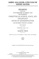 Harmful algal blooms: action plans for scientific solutions 1693035561 Book Cover