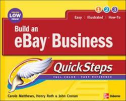 Build an eBay Business QuickSteps (Quicksteps) 0071601457 Book Cover